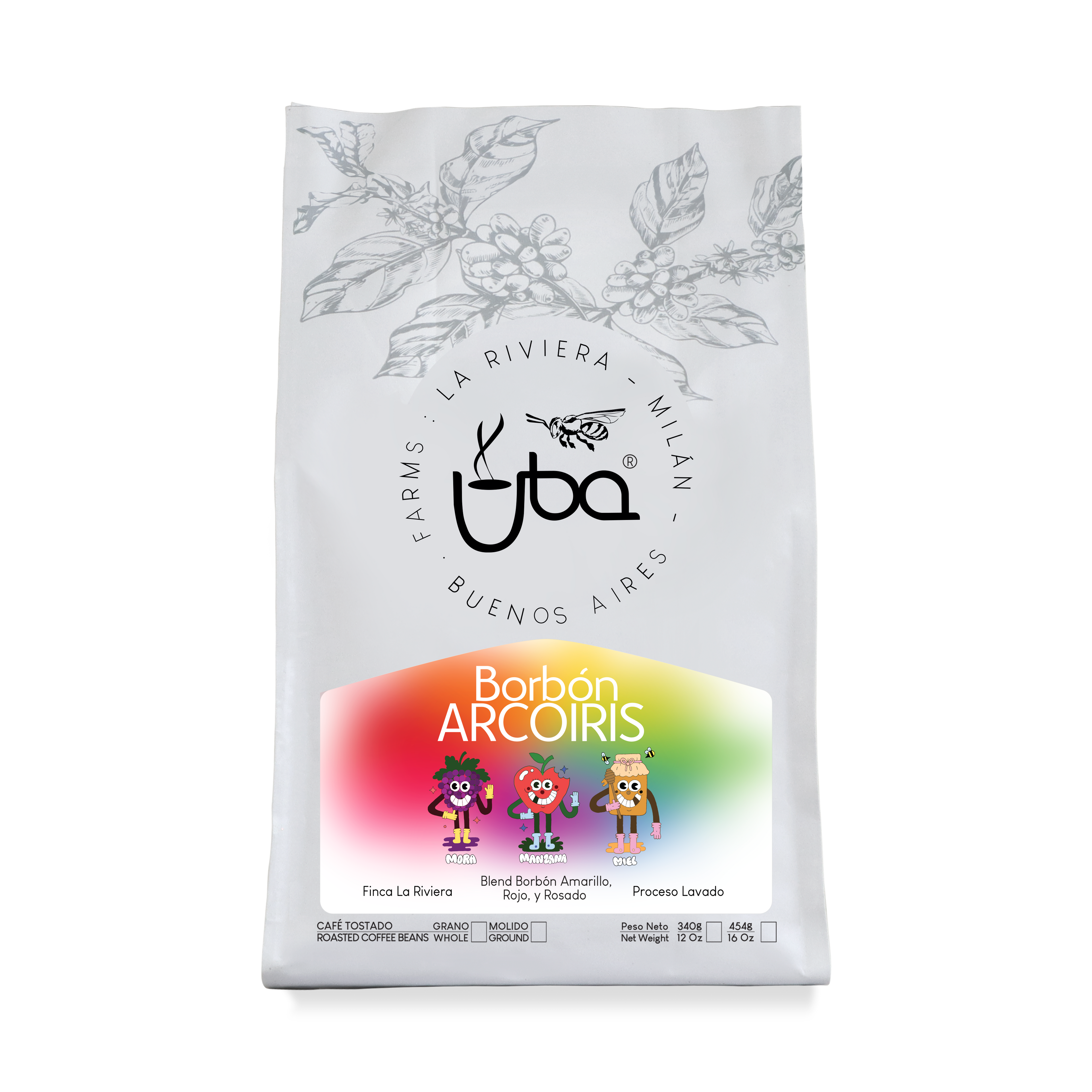 Rainbow Bourbon Coffee