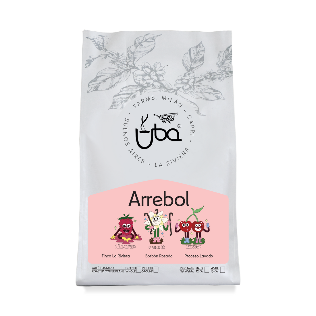 Café Arrebol (Borbón Rosado)