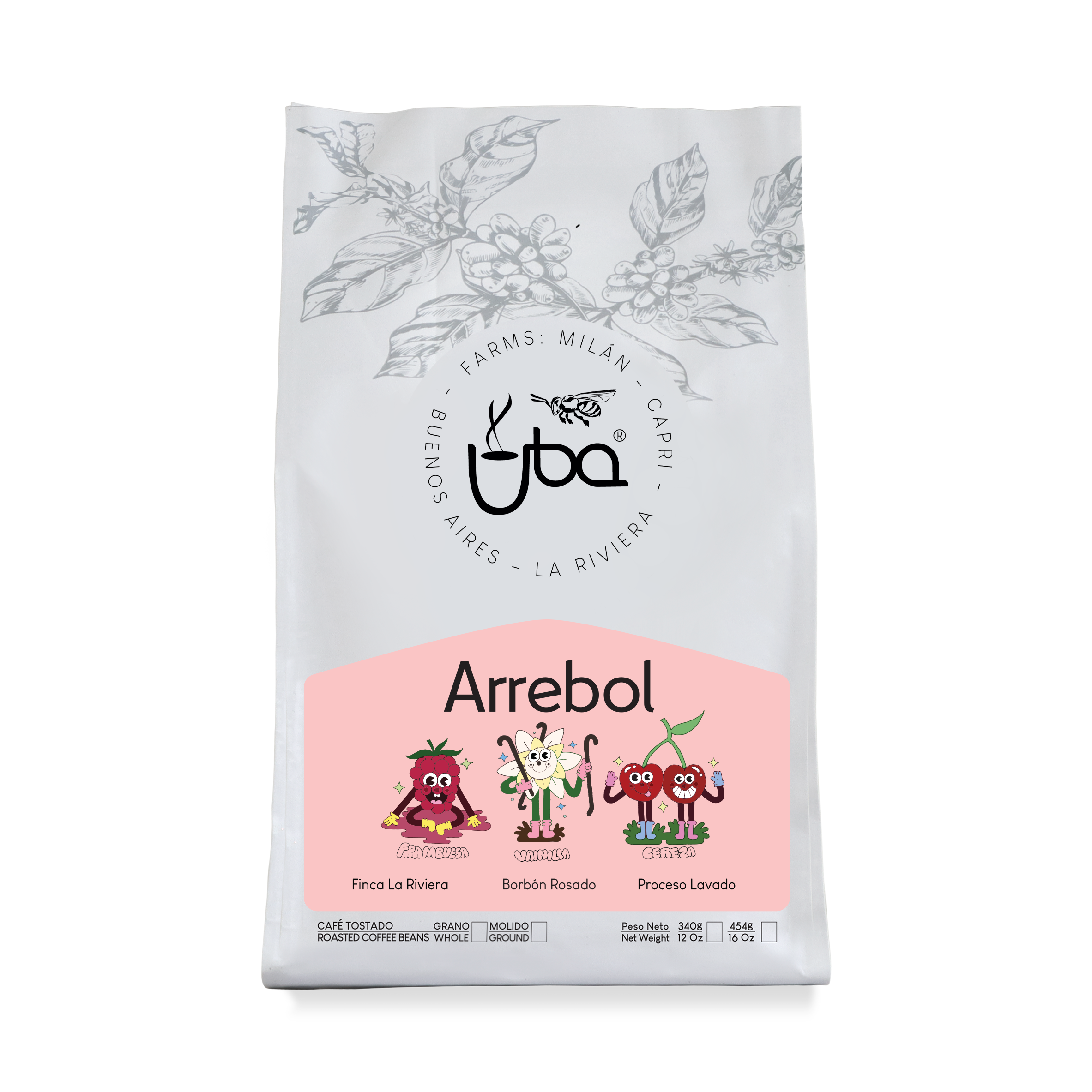 Café Arrebol (Borbón Rosado)