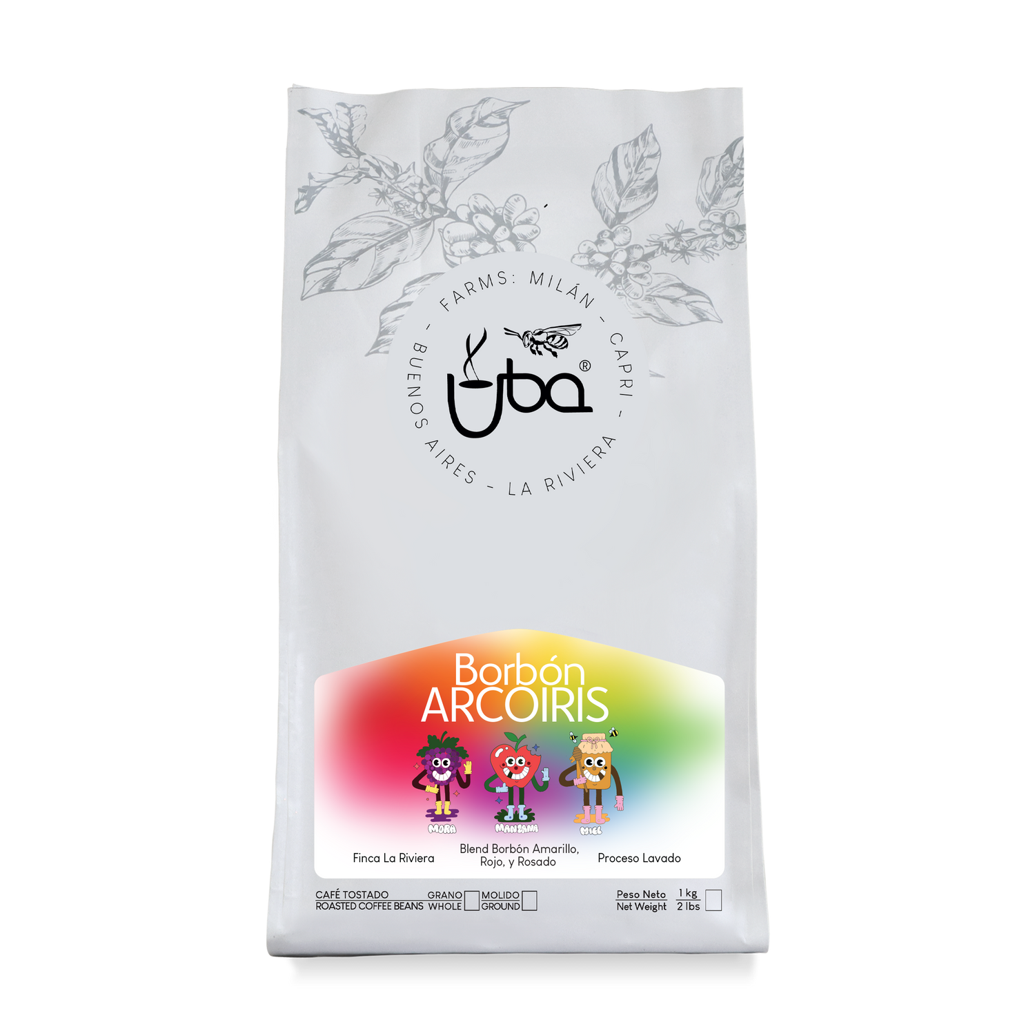 Rainbow Bourbon Coffee