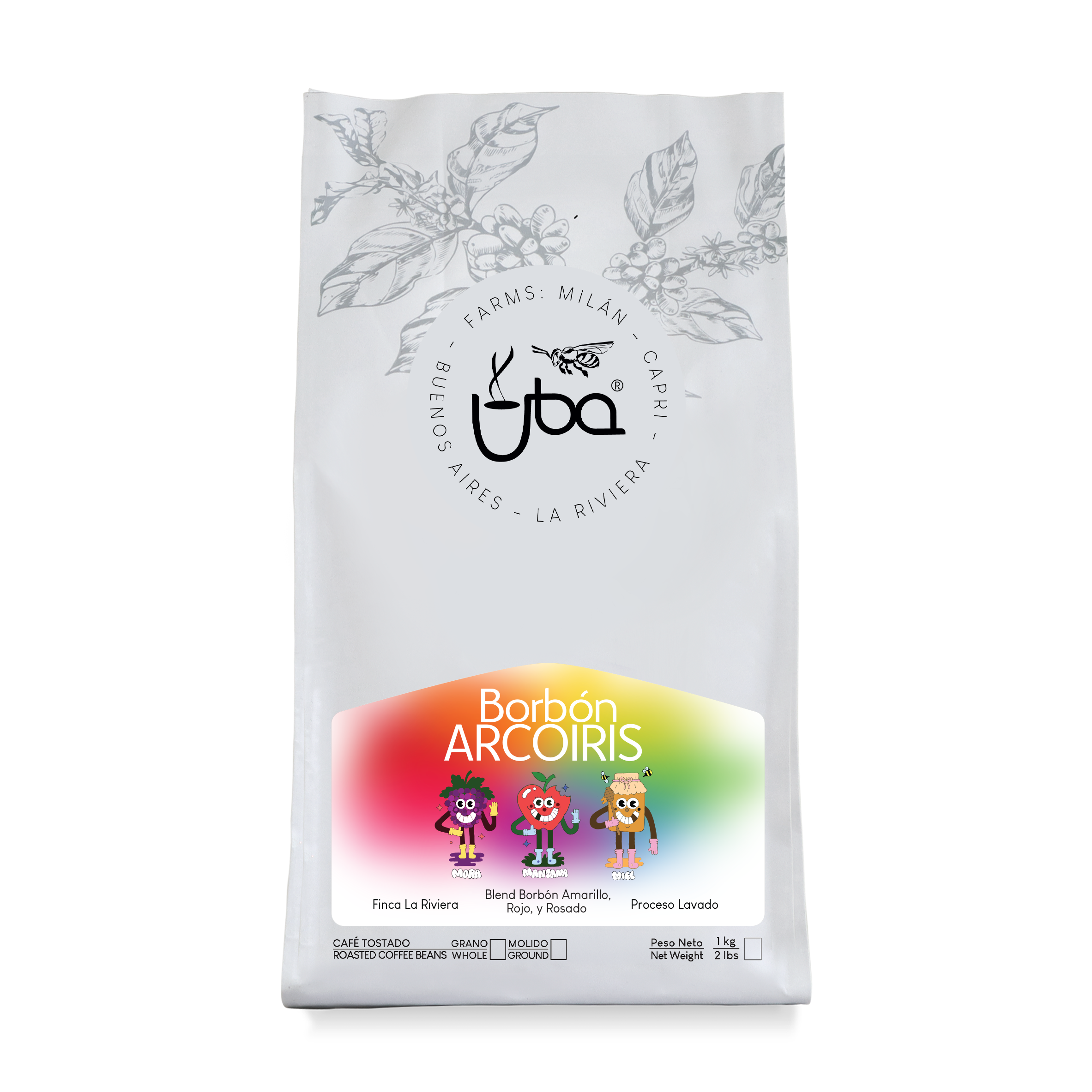 Rainbow Bourbon Coffee