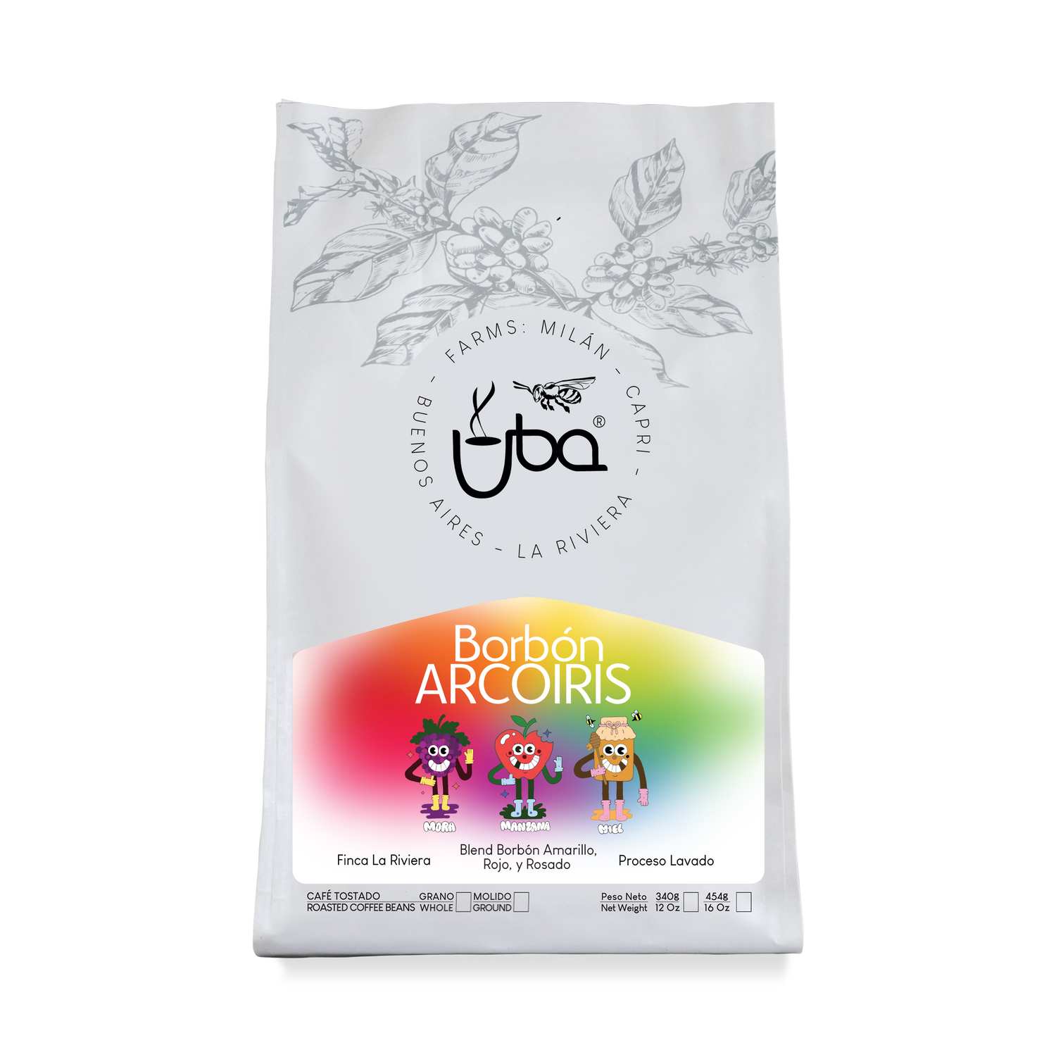 Rainbow Bourbon Coffee