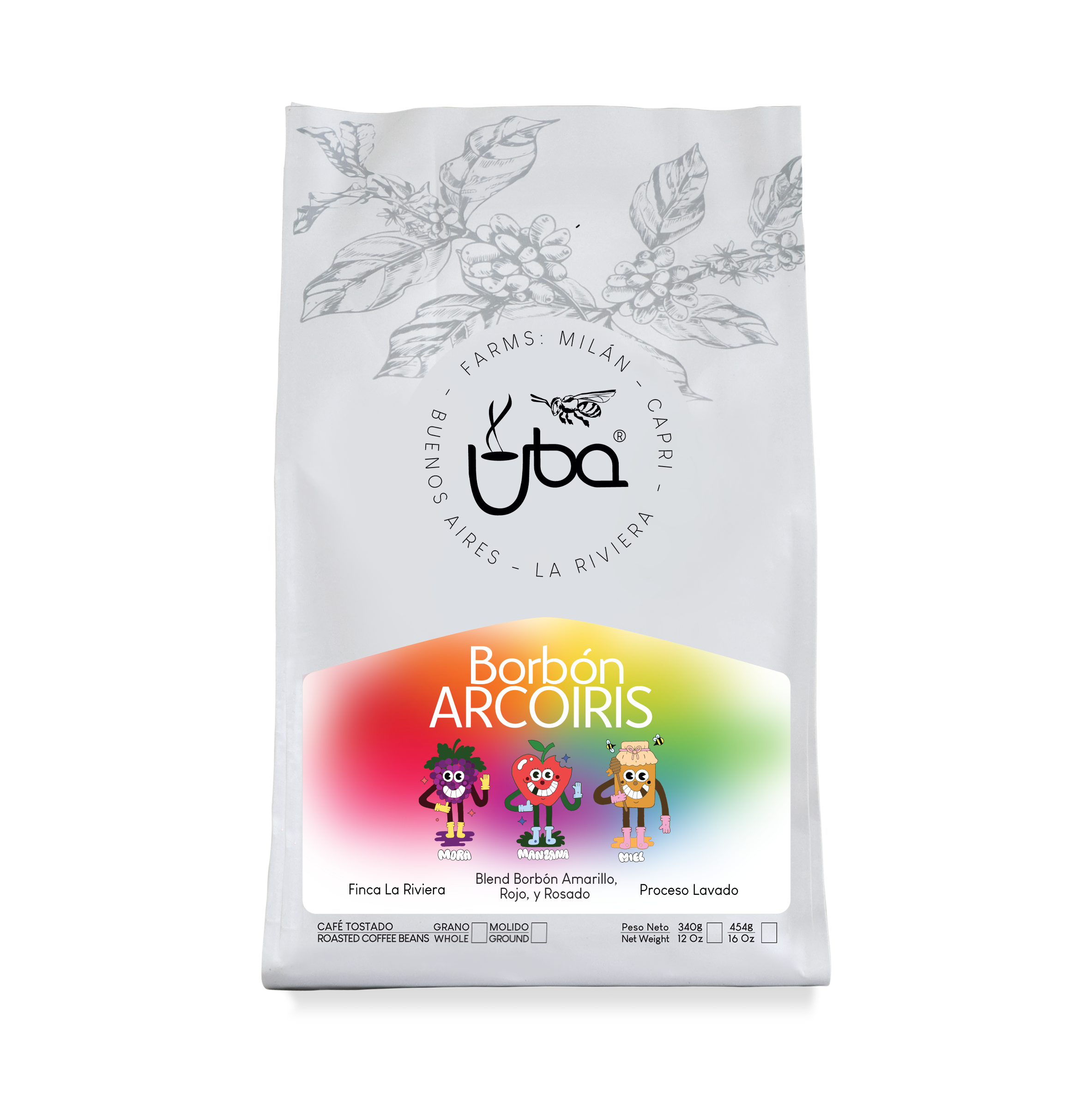 Rainbow Bourbon Coffee