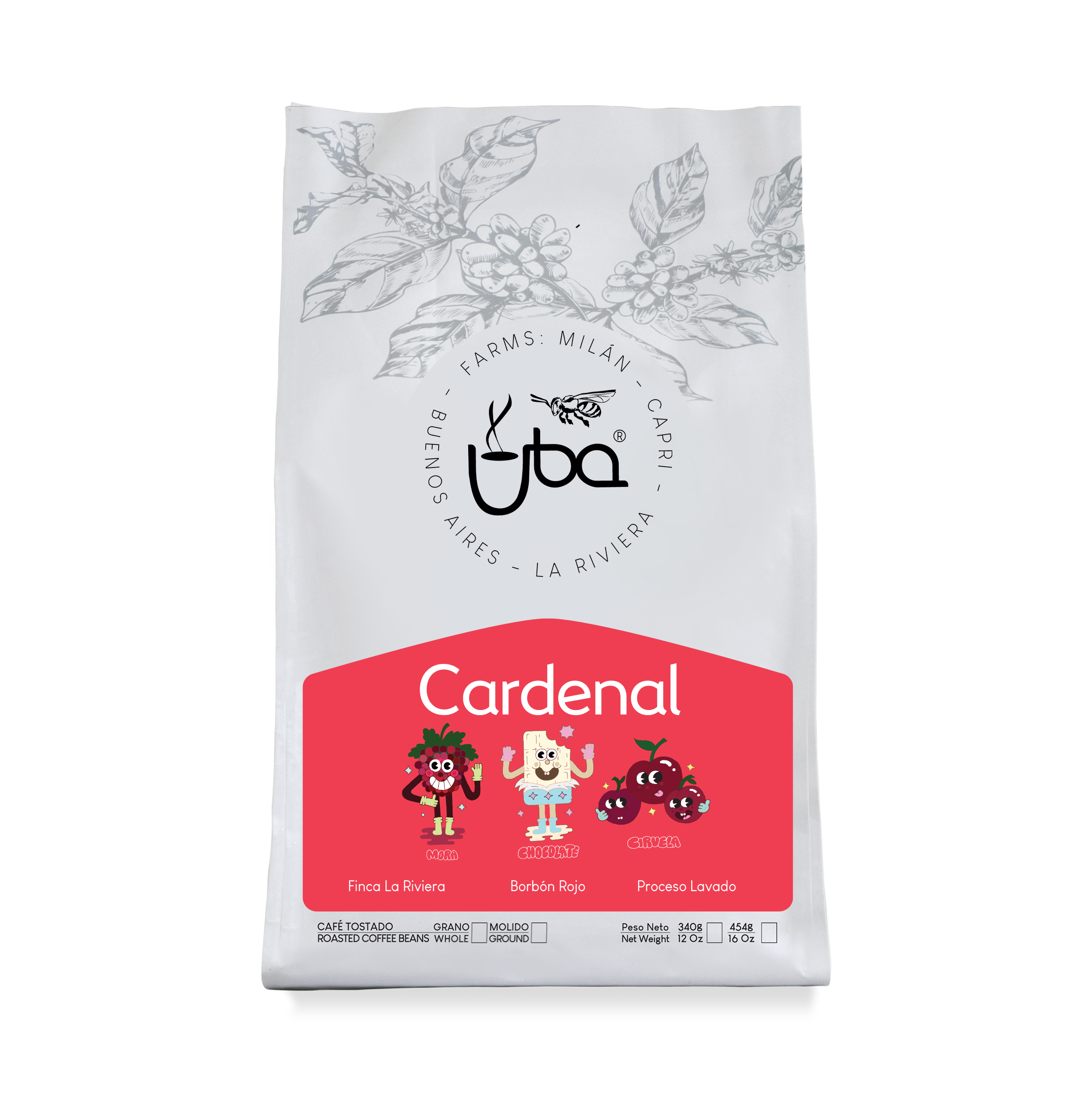 Café Cardenal (Borbón Rojo)